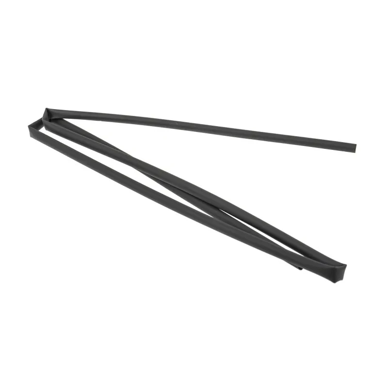 RS PRO Black Polyolefin Heat Shrink Tubing 6.4 mm Sleeve Diameter x 1.2 m Length Flame Retardant 2:1 Ratio 398-183