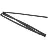 RS PRO Black Polyolefin Heat Shrink Tubing 6.4 mm Sleeve Diameter x 1.2 m Length Flame Retardant 2:1 Ratio 398-183