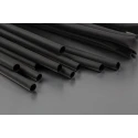 RS PRO Black Polyolefin Heat Shrink Tubing 6.4 mm Sleeve Diameter x 1.2 m Length Flame Retardant 2:1 Ratio 398-183