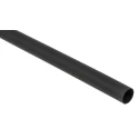 RS PRO Black Polyolefin Heat Shrink Tubing 6.4 mm Sleeve Diameter x 1.2 m Length Flame Retardant 2:1 Ratio 398-183