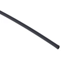 RS PRO Black Flexible Polyolefin Heat Shrink Tubing 1.6 mm Sleeve Diameter 1.2 m Length 2:1 Shrink Ratio 398-228