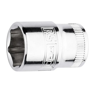 RS PRO 1/4 in Drive 9 mm 6 Point Hex Chrome Vanadium Steel Socket 25mm Overall Length 192-3734
