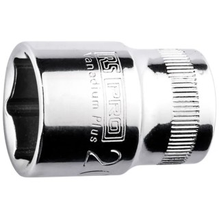 RS PRO 1/2 in Drive 30 mm 6 Point Hex Socket with 46mm Overall Length 192-3766