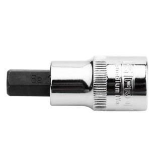 RS PRO 1/2 in Drive 6 mm Bit Socket Square Drive Chrome Vanadium Steel 55mm Overall Length 192-3787