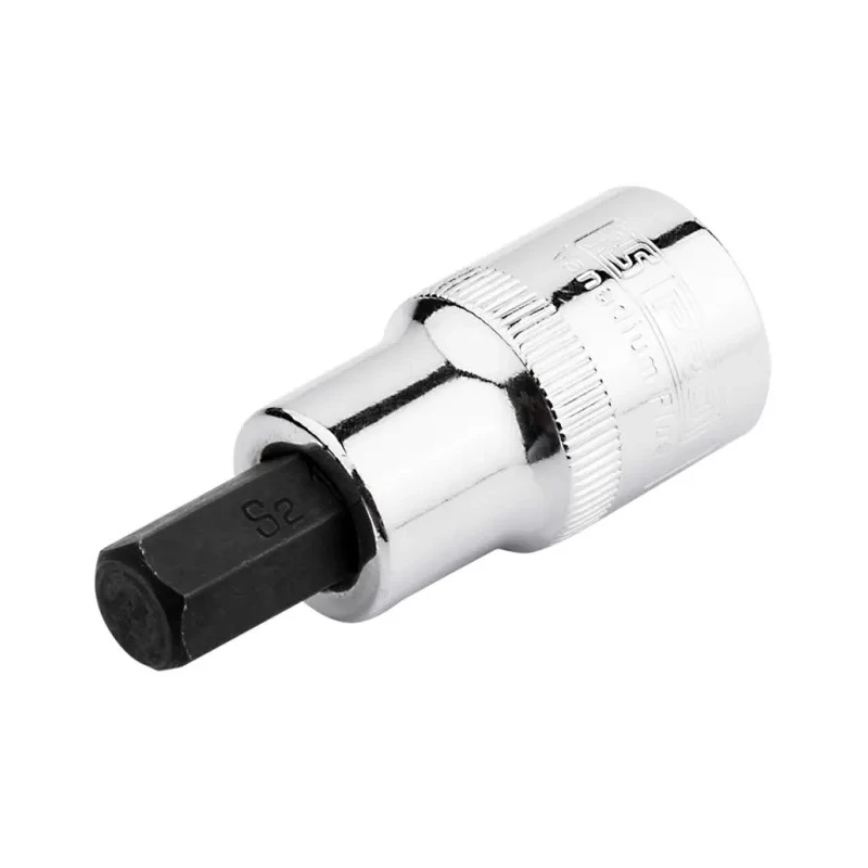 RS PRO 1/2 in Drive 6 mm Bit Socket Square Drive Chrome Vanadium Steel 55mm Overall Length 192-3787
