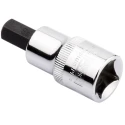 RS PRO 1/2 in Drive 6 mm Bit Socket Square Drive Chrome Vanadium Steel 55mm Overall Length 192-3787