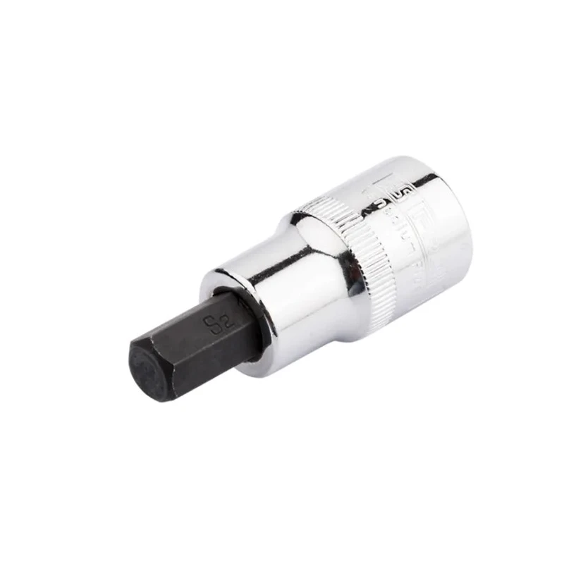 RS PRO Chrome Vanadium Steel 1/2 in Drive Bit Square Socket, 55mm Overall Length 192-3792