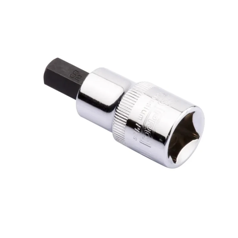 RS PRO Chrome Vanadium Steel 1/2 in Drive Bit Square Socket, 55mm Overall Length 192-3792