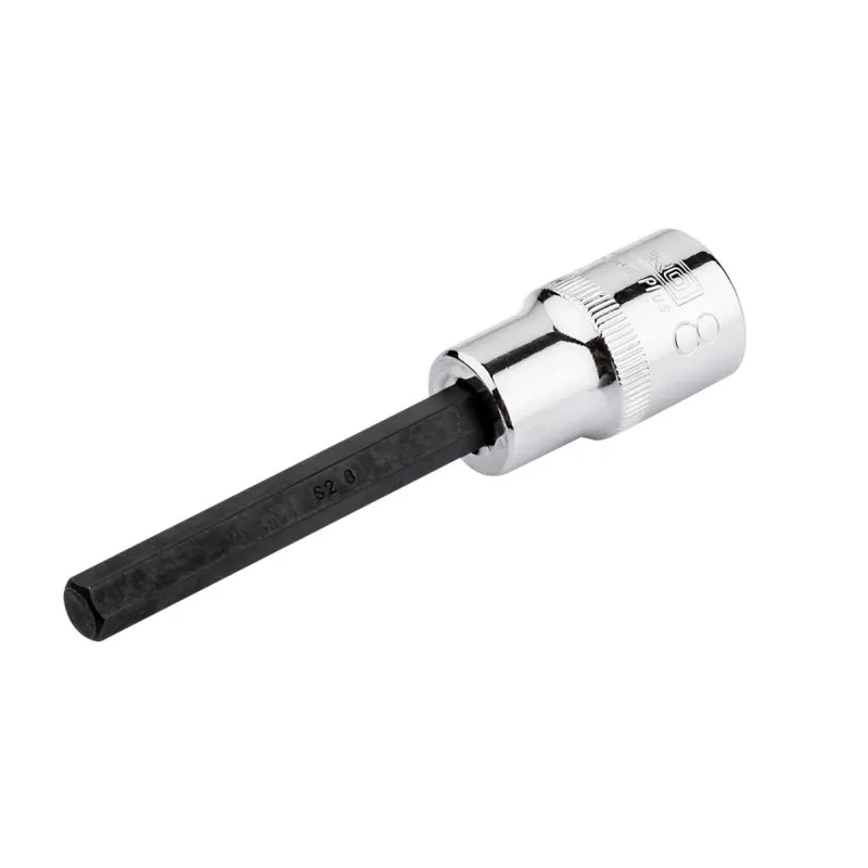 RS PRO 1/2 in Drive Bit Socket Square Drive Chrome Vanadium Steel 100mm Overall Length 192-3791