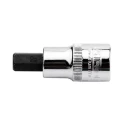 RS PRO Socket Bit Square Drive 1/2 in, Chrome Vanadium Steel, 55mm Overall Length 192-3790