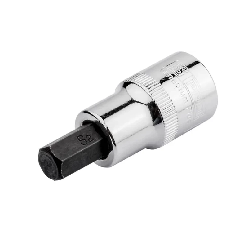 RS PRO Socket Bit Square Drive 1/2 in, Chrome Vanadium Steel, 55mm Overall Length 192-3790