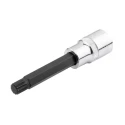 RS PRO 1/2 in Drive Triple Square Socket Bit 6.00 to 13.22 mm², 100mm Overall Length 192-3815