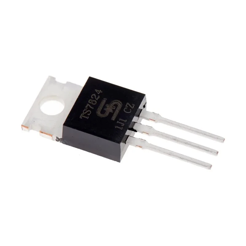 Taiwan Semiconductor Linear Voltage Regulator 40V Maximum Input Voltage TO-220 Package 3-Pin Through Hole Mount TS7824CZ COG