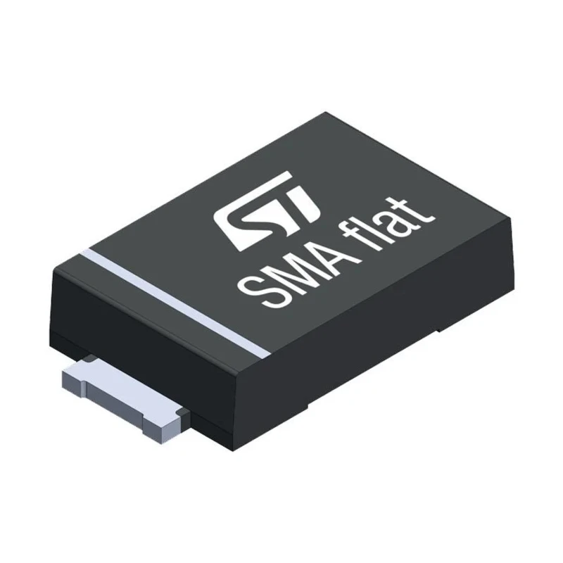 STMicroelectronics 1-Element Uni-Directional TVS Diode 400 W 2-Pin SMA Flat SMA4F20A
