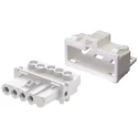 Wieland GESIS Series Panel Mount Connector Female Screw Terminal 4-Pole 16A 400V IP20 91.941.9053.0