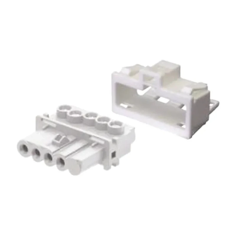 Wieland GESIS Series Panel Mount Connector Female Screw Terminal 4-Pole 16A 400V IP20 91.941.9053.0