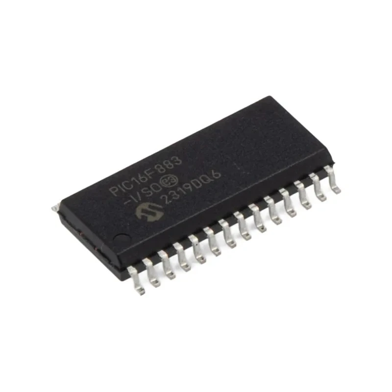 Microchip 8 bit PIC16F Microcontroller 20 MHz FLASH, 7kB Program Memory, 28-Pin SOIC PIC16F883-I/SO