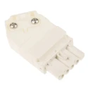 Wieland GESIS Series 4-Pole Lighting Connector Female Screw, 16A, 250V, IP20 91.941.3053.0