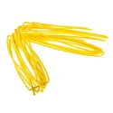 RS PRO Flexible Polyolefin Heat Shrink Tubing Yellow 1.6 mm Sleeve Diameter 1.2 m Length 2:1 Shrink Ratio 399-489