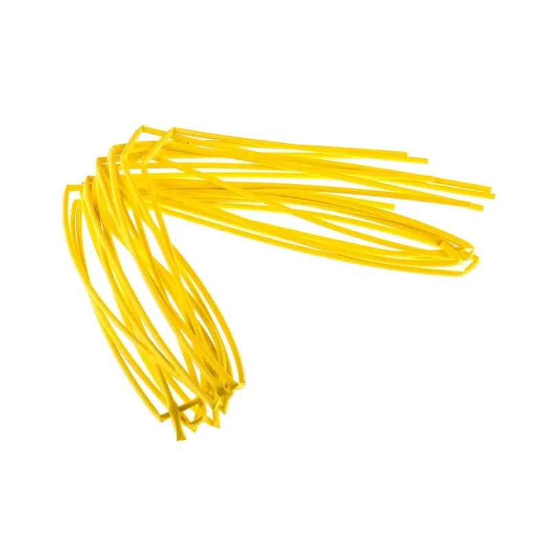 RS PRO Flexible Polyolefin Heat Shrink Tubing Yellow 1.6 mm Sleeve Diameter 1.2 m Length 2:1 Shrink Ratio 399-489