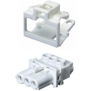 Wieland GESIS Series Panel Mount Power Female Screw Connector, 3-Pole, 16A, 250V, IP20 91.931.9053.0