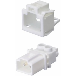 Wieland GESIS Series Panel Mount Connector Male Screw, 2-Pole, 16A, 50V, IP20 91.922.9353.0