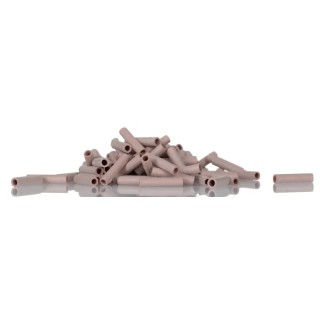 HellermannTyton Neoprene Heat Shrink Tubing Pink 3 mm Sleeve Diameter x 20 mm Length PRSH30X20PK-100