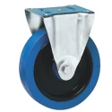 Guitel Hervieu Fixed Castor 400 kg Capacity 200 mm Wheel Diameter Elastic Tyre 5207224