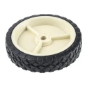 Guitel Hervieu Rubber Trolley Wheel 150mm Diameter 38mm Width 50kg Load Capacity 380071