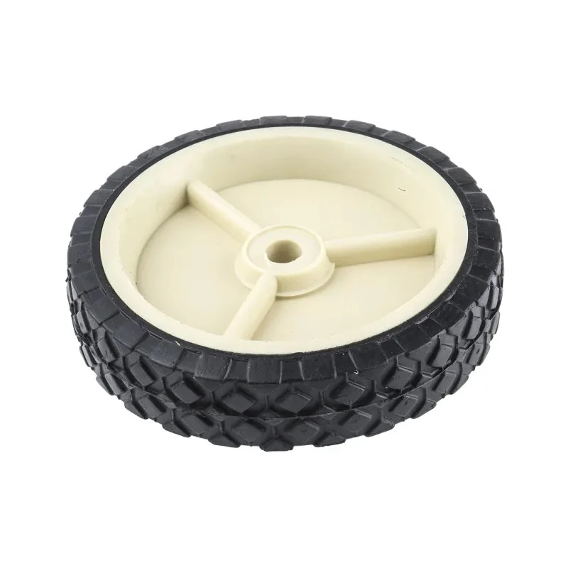 Guitel Hervieu Rubber Trolley Wheel 150mm Diameter 38mm Width 50kg Load Capacity 380071