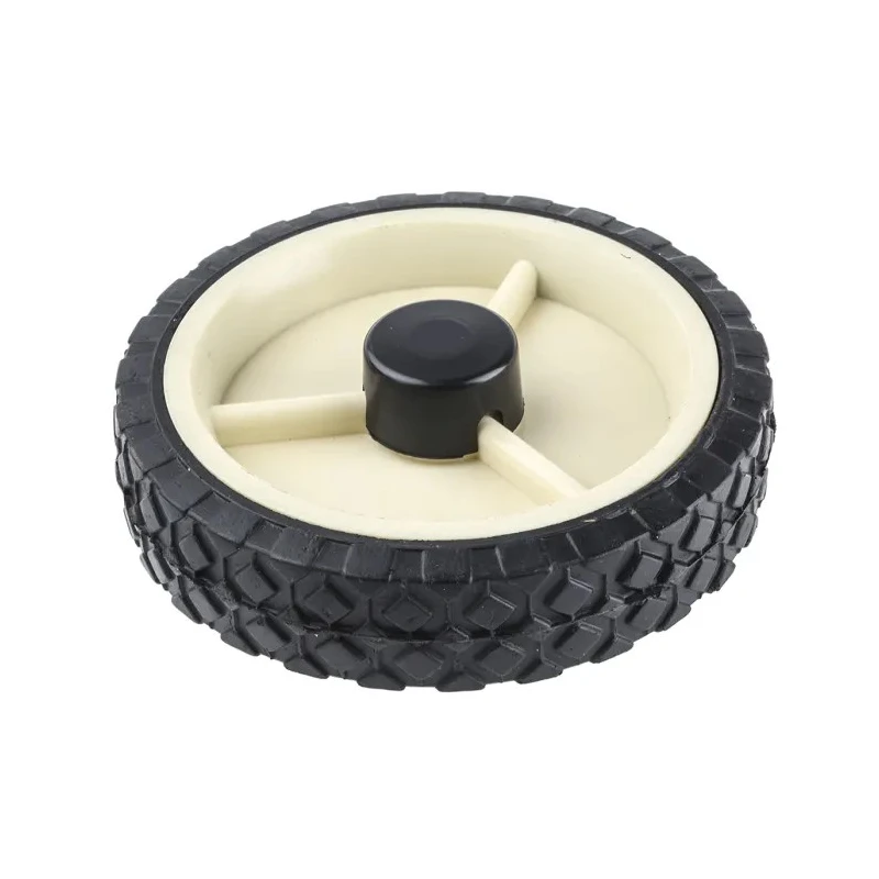 Guitel Hervieu Rubber Trolley Wheel 150mm Diameter 38mm Width 50kg Load Capacity 380071