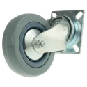 Guitel Hervieu Swivel Castor 70 kg Load Capacity 100 mm Wheel Diameter Rubber Wheel 66807