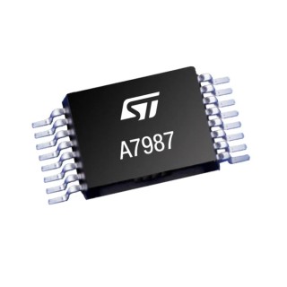 STMicroelectronics Buck Boost Switching Regulator 61V HTSSOP 16-Pin A7987TR