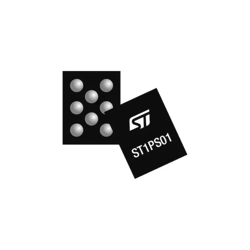 STMicroelectronics 5-Channel Boost, Buck Switching Regulator 3.3V 400mA 2MHz Flip-Chip 8-Pin ST1PS01EJR