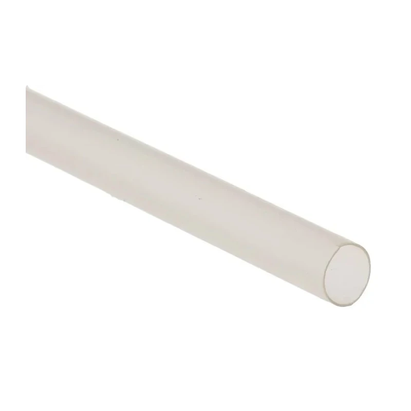 RS PRO Halogen Free Clear Polyolefin Heat Shrink Tubing, 6.4 mm Sleeve Diameter x 1.2 m Length, 2:1 Shrink Ratio 399-934