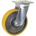 Guitel Hervieu Swivel Castor 500 kg Load Capacity 125 mm Wheel Diameter Elastic Tyre 1407952