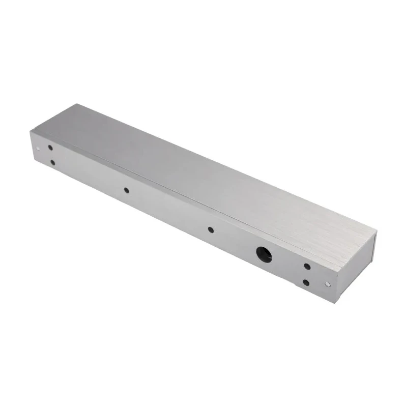 RS PRO Single Door Magnetic Door Lock 600 lb Holding Force Fail Safe, Nickel Aluminium 12V dc, 24V dc 192-4530