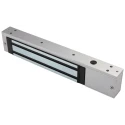 RS PRO Single Door Magnetic Door Lock 600 lb Holding Force Fail Safe, Nickel Aluminium 12V dc, 24V dc 192-4530