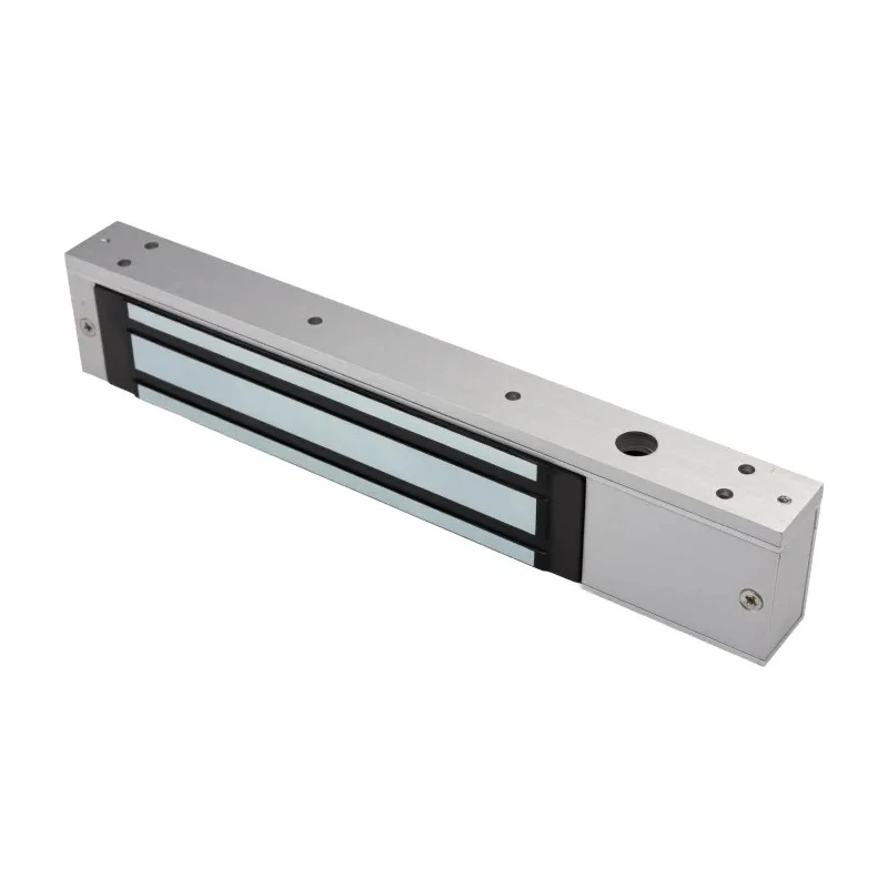 RS PRO Single Door Magnetic Door Lock 600 lb Holding Force Fail Safe, Nickel Aluminium 12V dc, 24V dc 192-4530