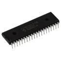 Microchip PIC18F 8-Bit Microcontroller 40 MHz 32 kB Flash 256B EEPROM 40-Pin PDIP PIC18F4523-I/P