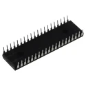 Microchip PIC18F 8-Bit Microcontroller 40 MHz 32 kB Flash 256B EEPROM 40-Pin PDIP PIC18F4523-I/P