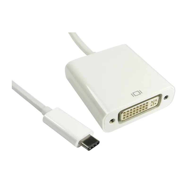 RS PRO USB Type C to DVI-D Adapter Cable 1 Supported Display 1080P Resolution 15 cm Length 192-4690