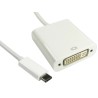 RS PRO USB Type C to DVI-D Adapter Cable 1 Supported Display 1080P Resolution 15 cm Length 192-4690