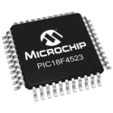 Microchip 8 bit PIC Microcontroller 40 MHz, 32 kB Program Memory, 256B FLASH, 44-Pin TQFP PIC18F4523-I/PT