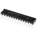 Microchip 8-bit PIC18F Microcontroller 40 MHz, 32 kB Program Memory, 256B FLASH, 28-Pin SPDIP PIC18F2523-I/SP