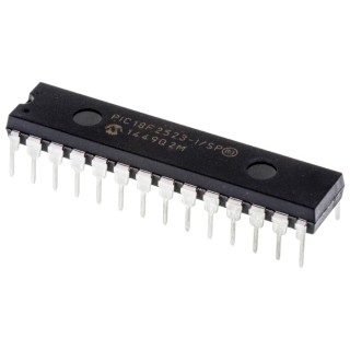 Microchip 8-bit PIC18F Microcontroller 40 MHz, 32 kB Program Memory, 256B FLASH, 28-Pin SPDIP PIC18F2523-I/SP