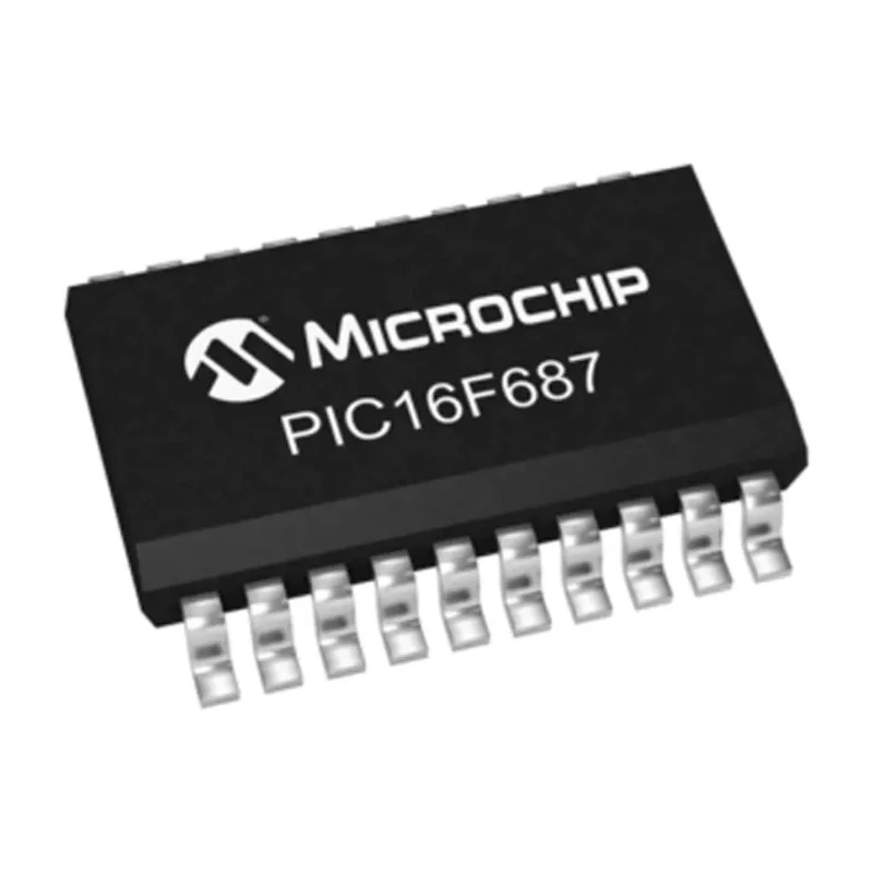 Microchip 8 bit PIC Microcontroller PIC16F687-I/SO, 20 MHz Clock, 3.5kB FLASH Memory, 20-Pin SOIC Package