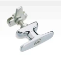 Southco Black Keyed Locking Latch 32 mm Panel-to-Tongue Depth 21 mm 92-21-511