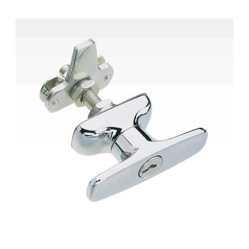 Southco Black Keyed Locking Latch 32 mm Panel-to-Tongue Depth 21 mm 92-21-511