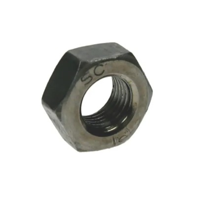 RS PRO Plain Steel Hex Nut M10, DIN 934, Overall Height 8mm 192-5605